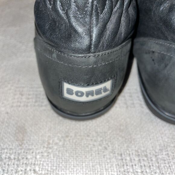 Sorel Men\'s Black Zippered Snow Boots main image 4